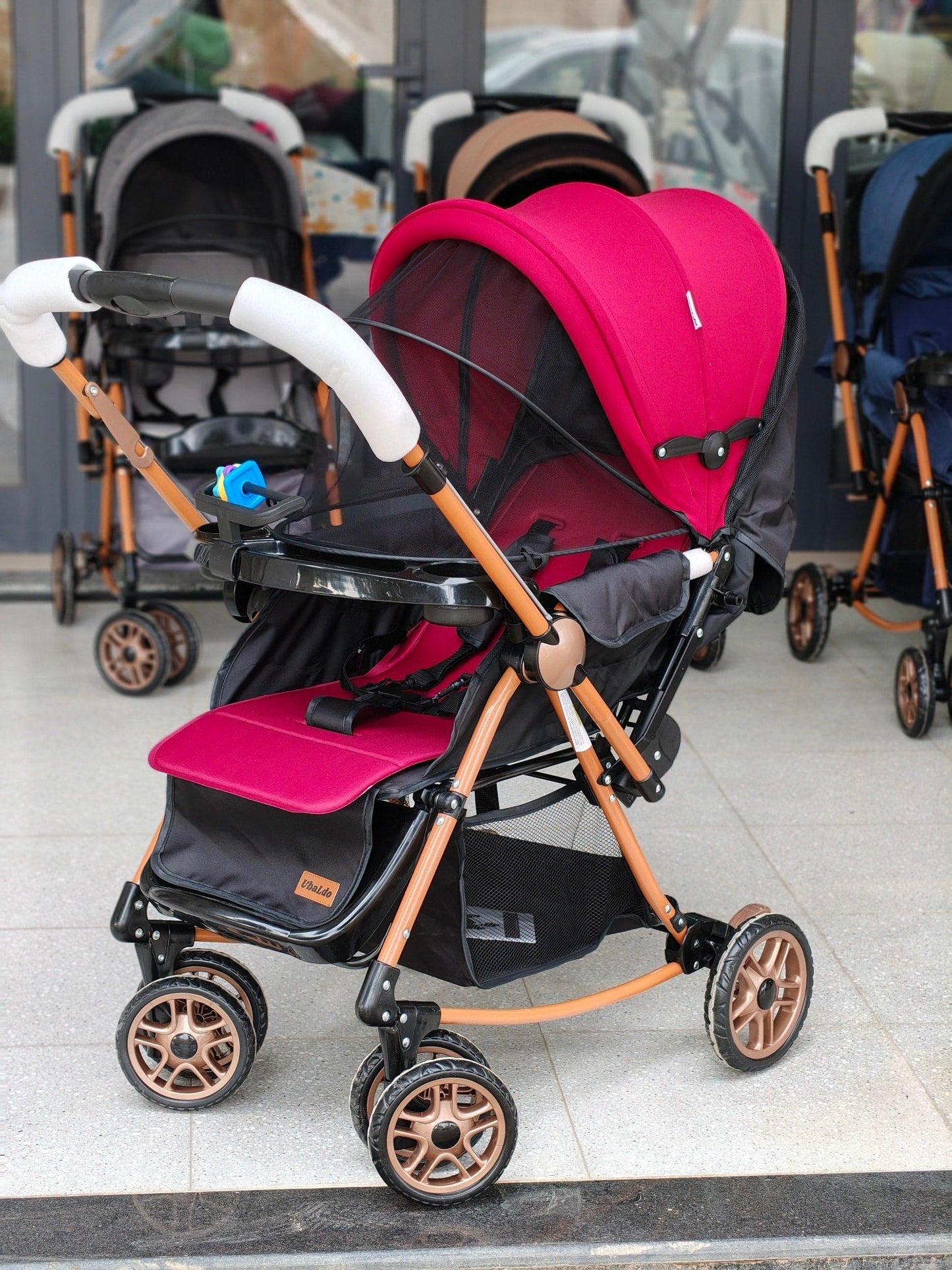 poussette 3 en 1 reversible balançoire Ubaldoo 21800da