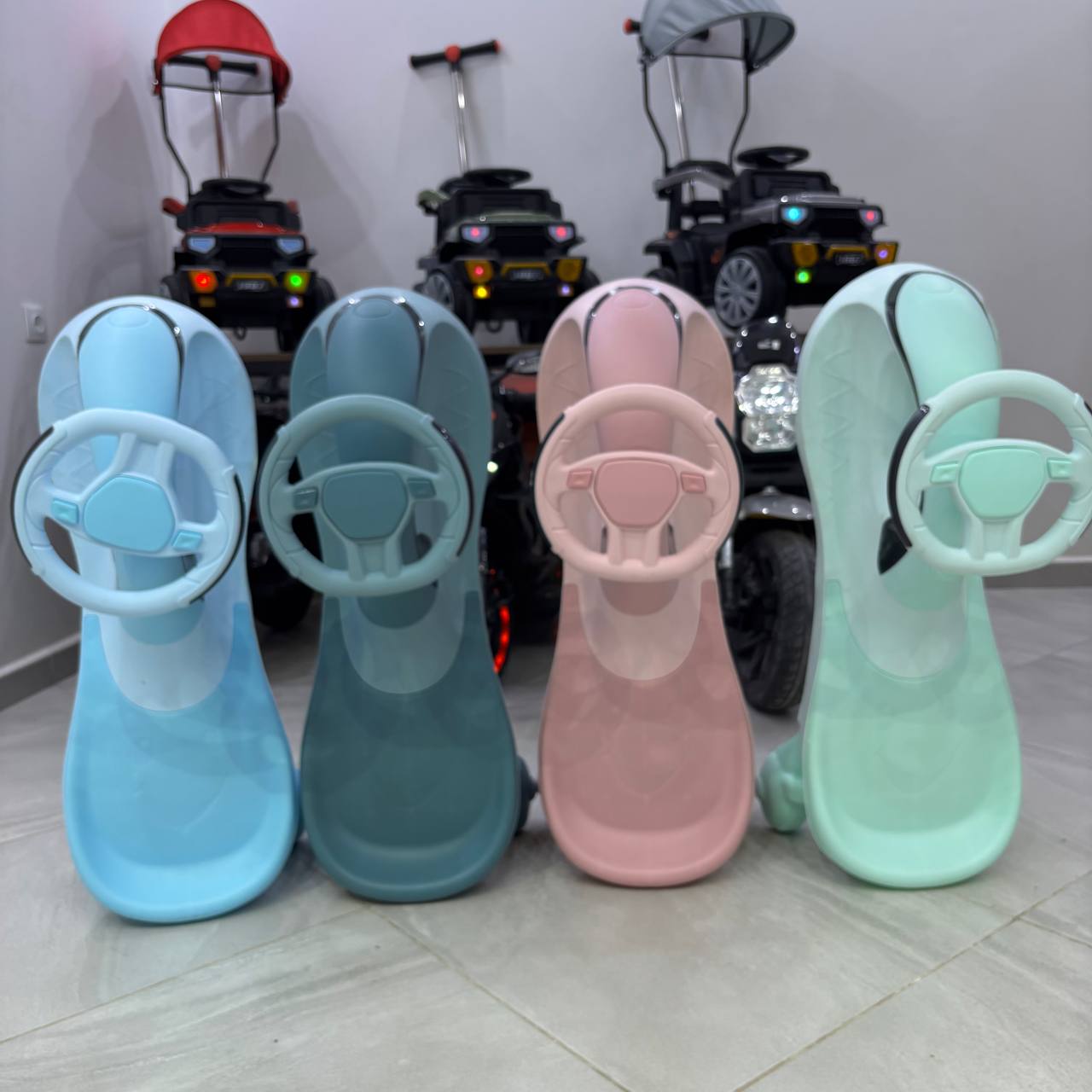سيارة الأطفال السحرية الكبيرة